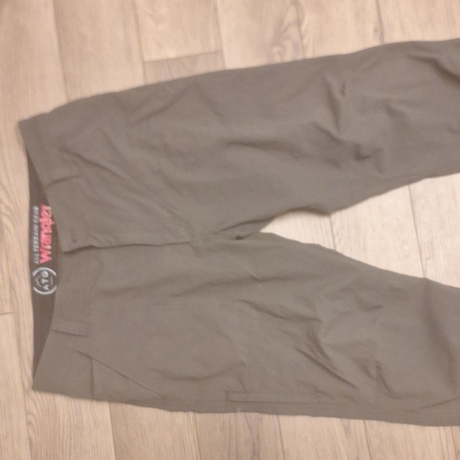Wrangler ATG All Terrain Gear Men’s Gray Hiking Pants 34×32 Straight Stretch