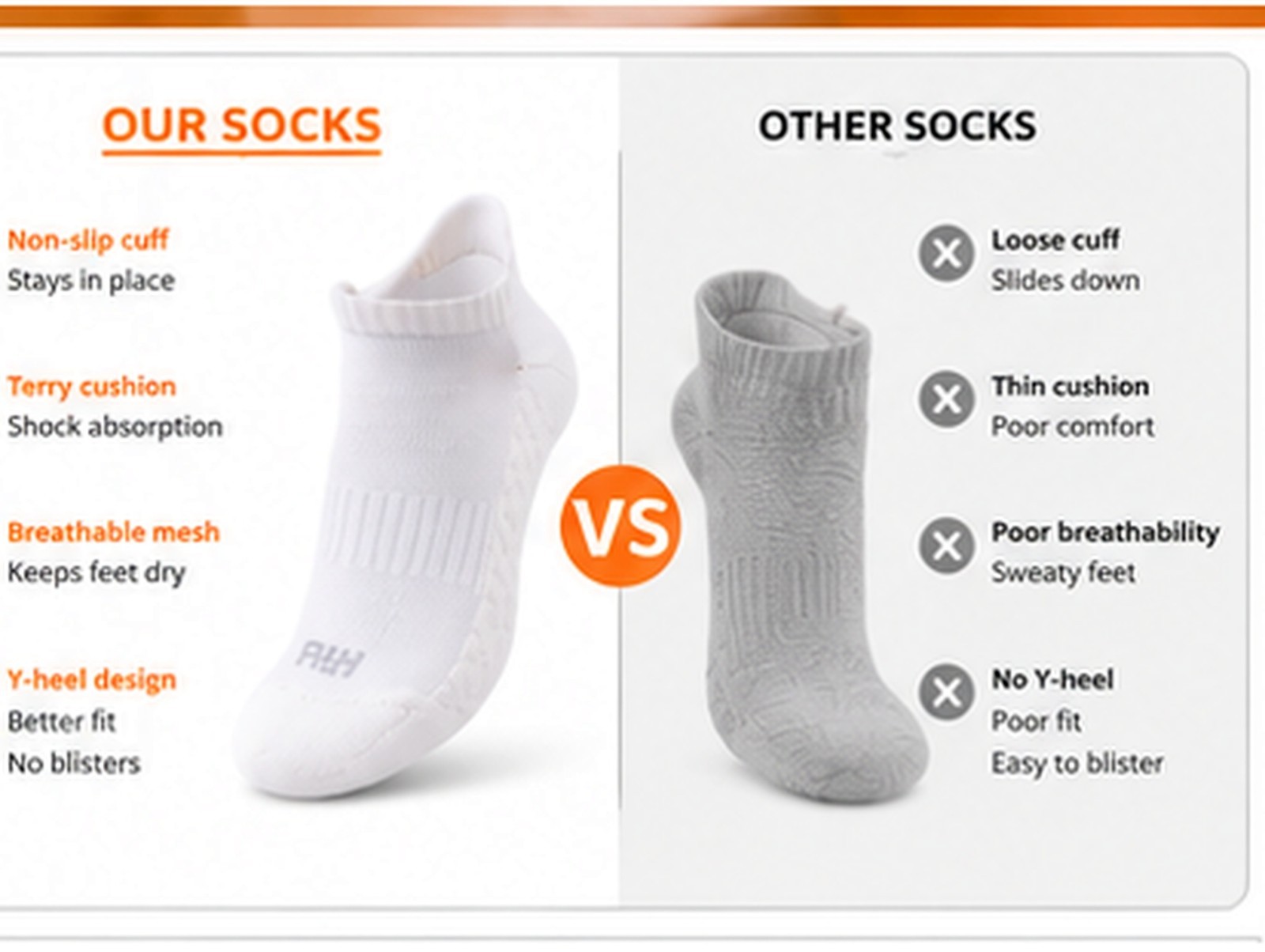 6pc Women Athletic Ankle Socks Cushioned Sports Running Gym Tennis Low Cut Socks
