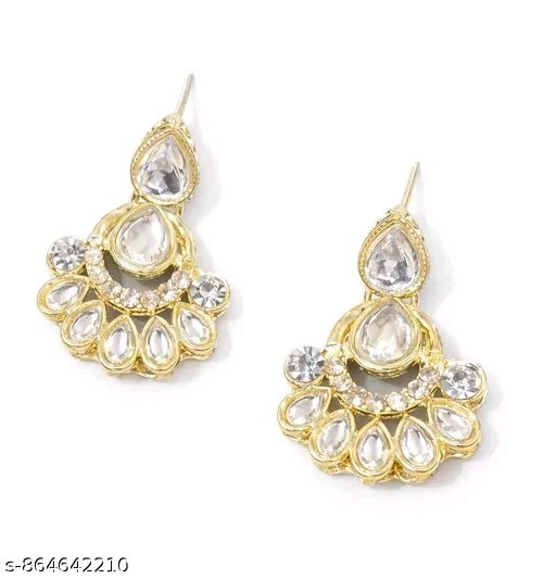 Indian Bollywood Gold Plated Kundan Choker Bridal Necklace Earrings Jewelry Set