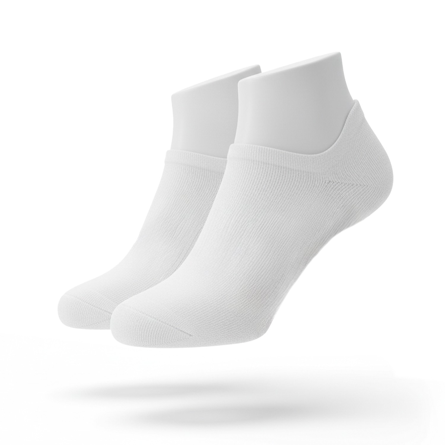 3-12 Pairs Men Invisible No Show Nonslip Loafer Low Cut Solid Cotton Socks 10-13