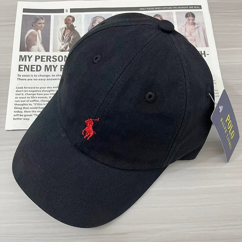 Polo Ralph Lauren Cotton Chino Adjustable Buckled Strap Curved Brim Ball Cap