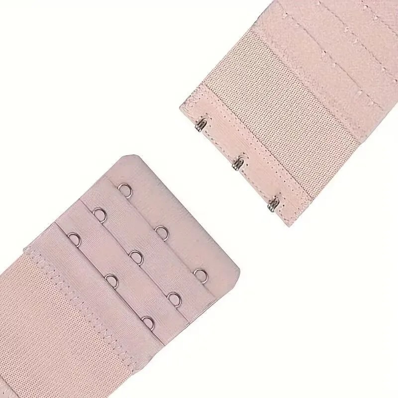 4PCS Adjustable Bra Extender 3 Hooks with Elastic Underwear Strap Extension