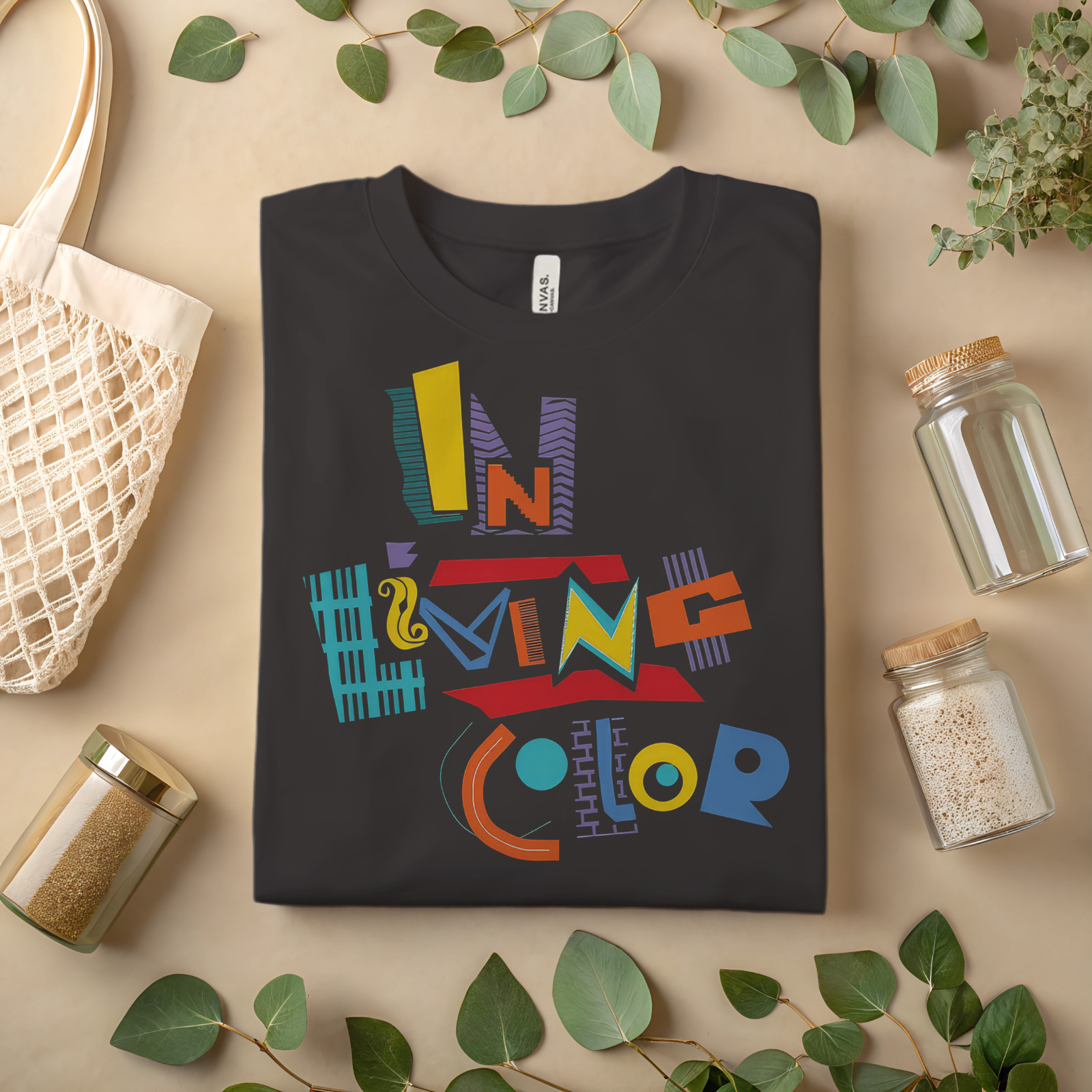 In Living Color Retro Graphic T-Shirt 90s Vintage TV Show Inspired ColorfulA 100