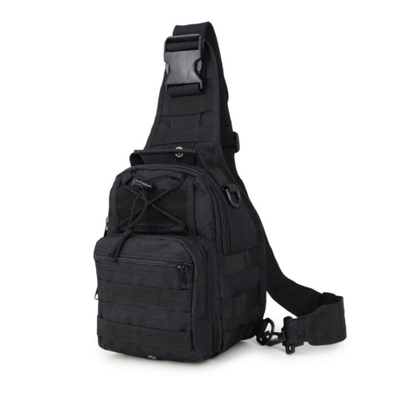 Outdoor Hiking Tactical Sling Backpack Men’s Molle Travel Chest Shoulder Bag