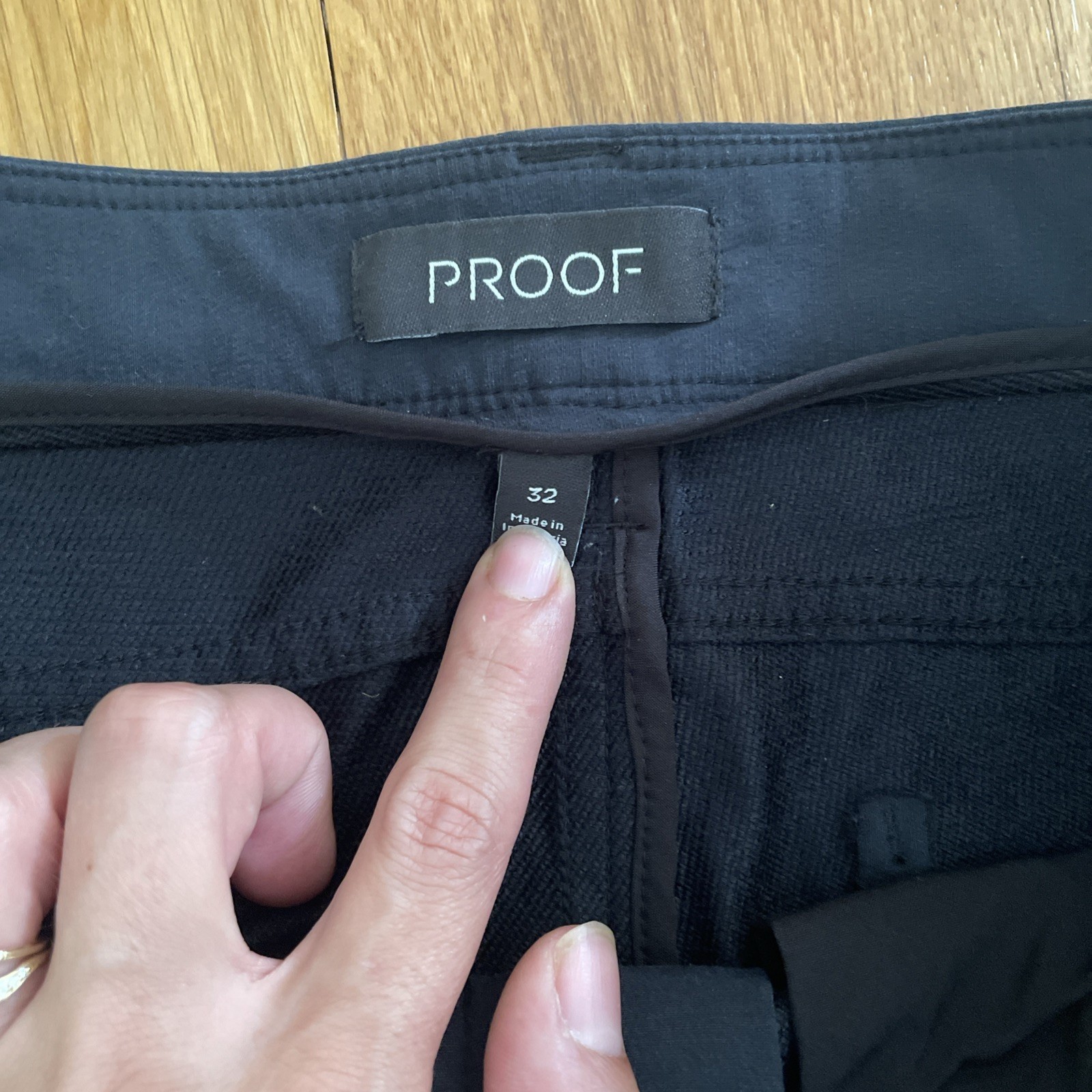 Proof Rover Pants Men’s 32×30 Blue Slim Fit Tech Stretch Outdoor Golf Huckberry