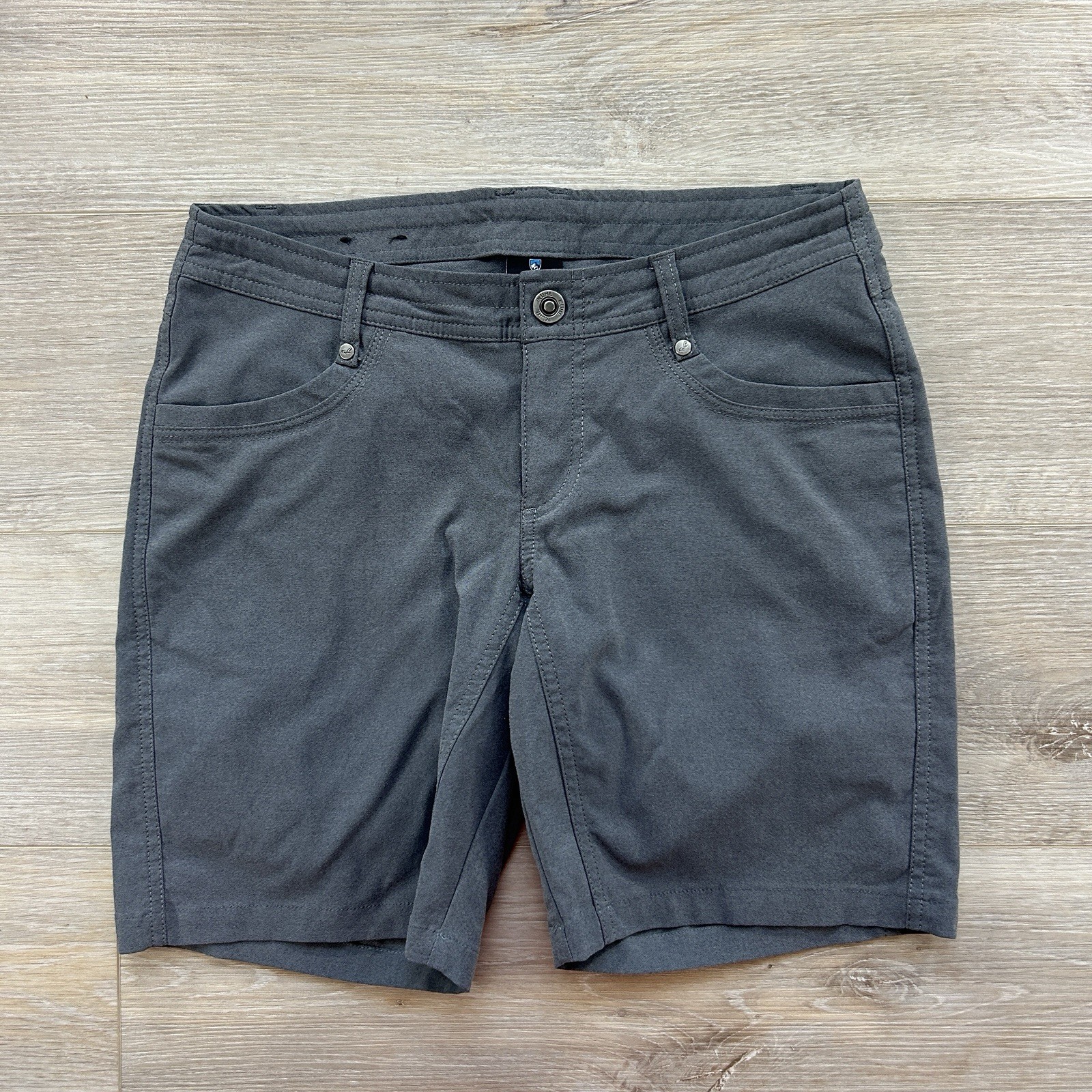 Kuhl Trekr 8″ Short Womens 4 Abrasion Resistant Moisture Wicking UPF 50+ Stretch
