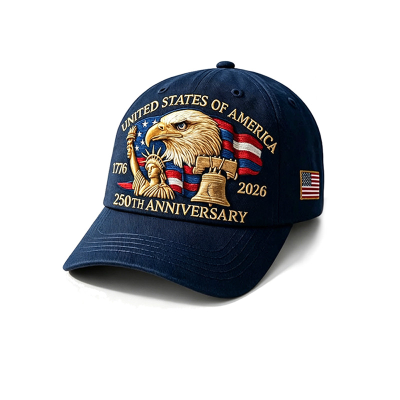 250th Baseball Cap United States Anniversary Hat Suitable for Multiple Occasion