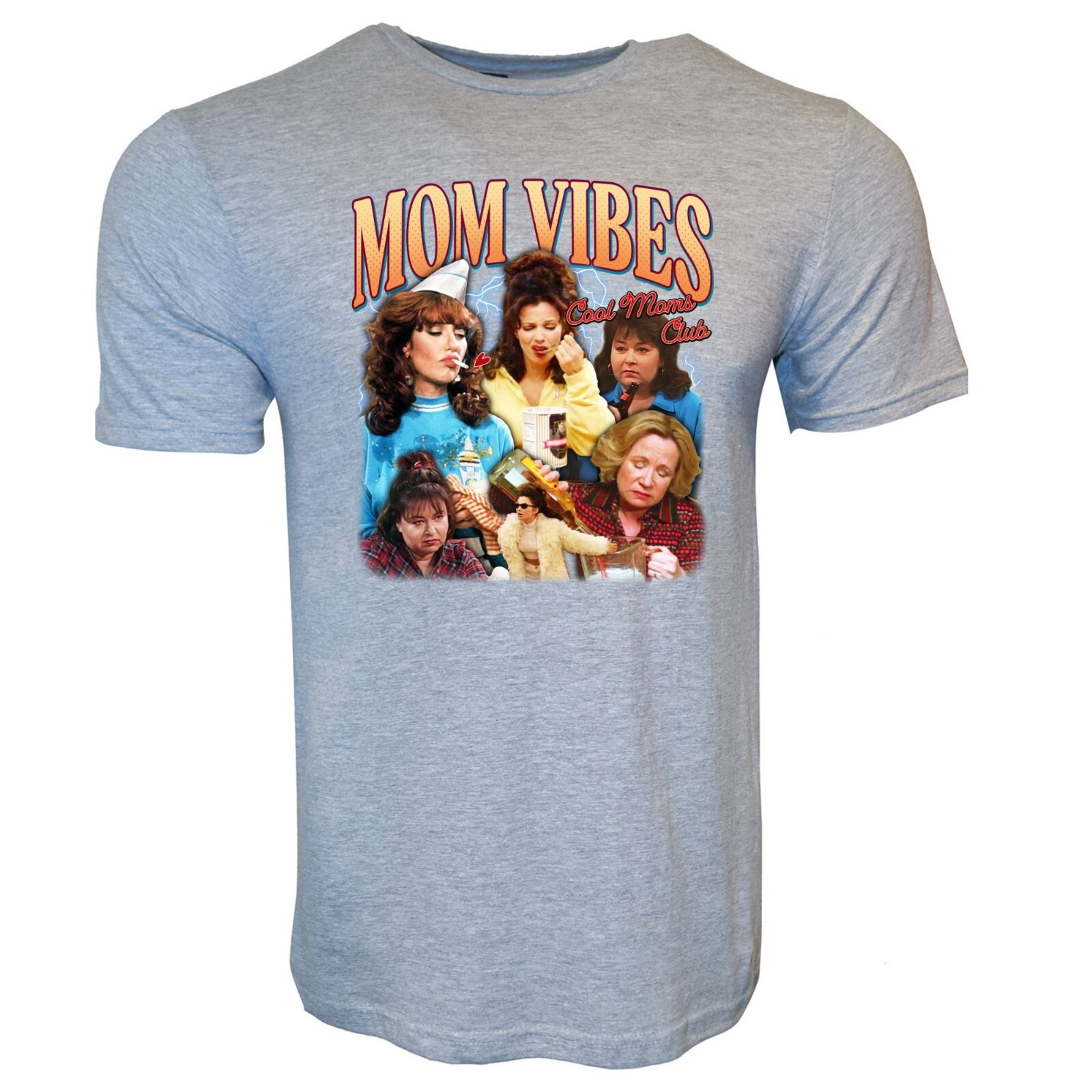 MOM VIBES SITCOM MOMS ADULT FUNNY NOVELTY T-Shirt