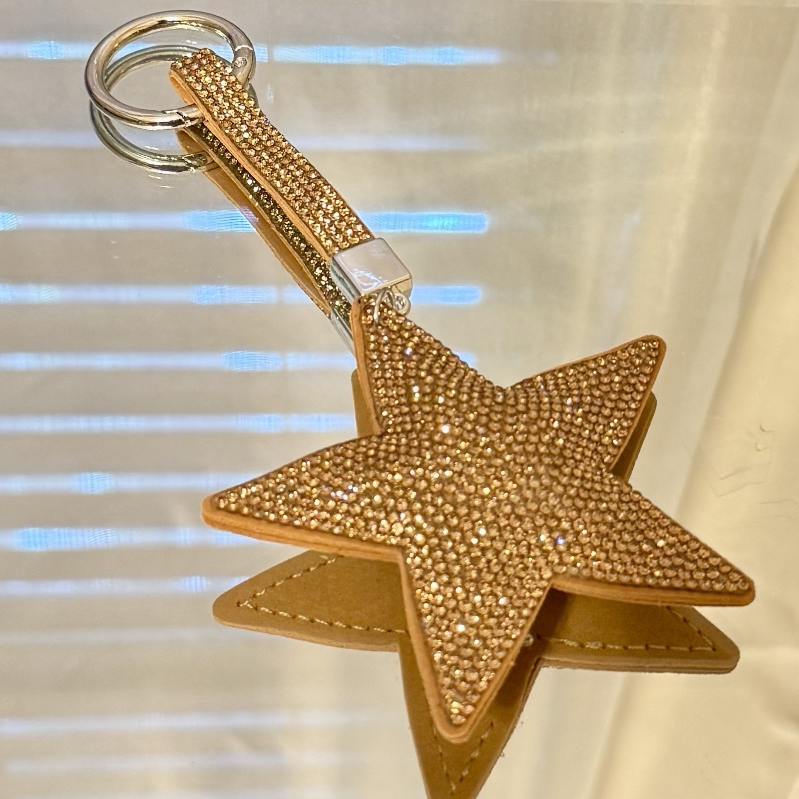 New Gold Star Keychain/Bag Chain