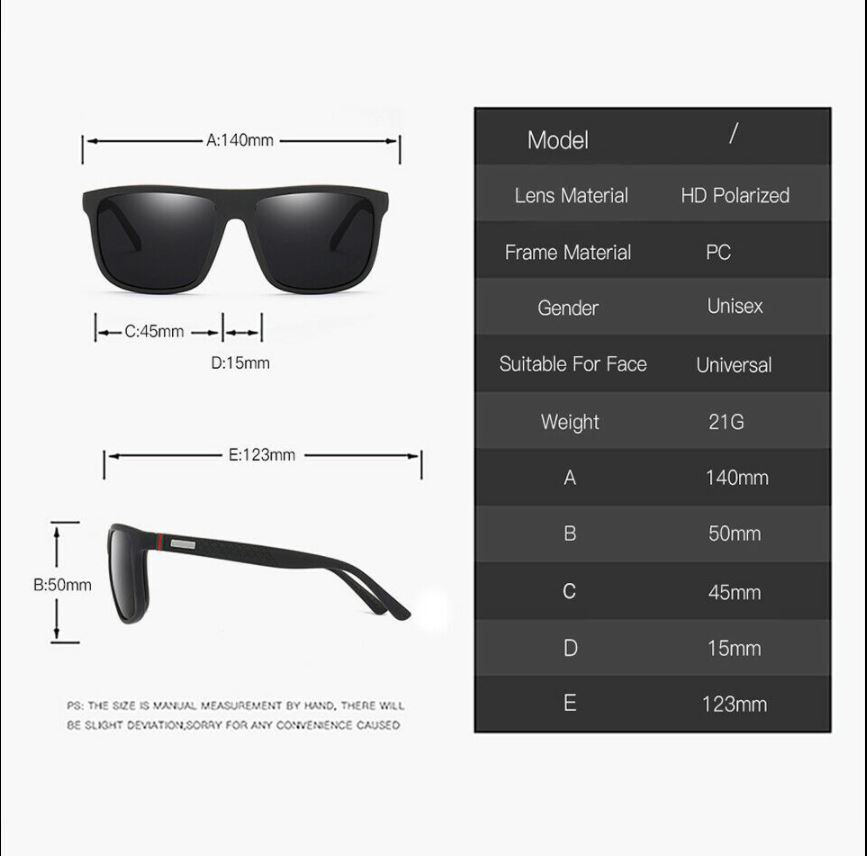 Polarized Sunglasses for Men Women, Classic Sport Sun Glasses for Driving etc..
