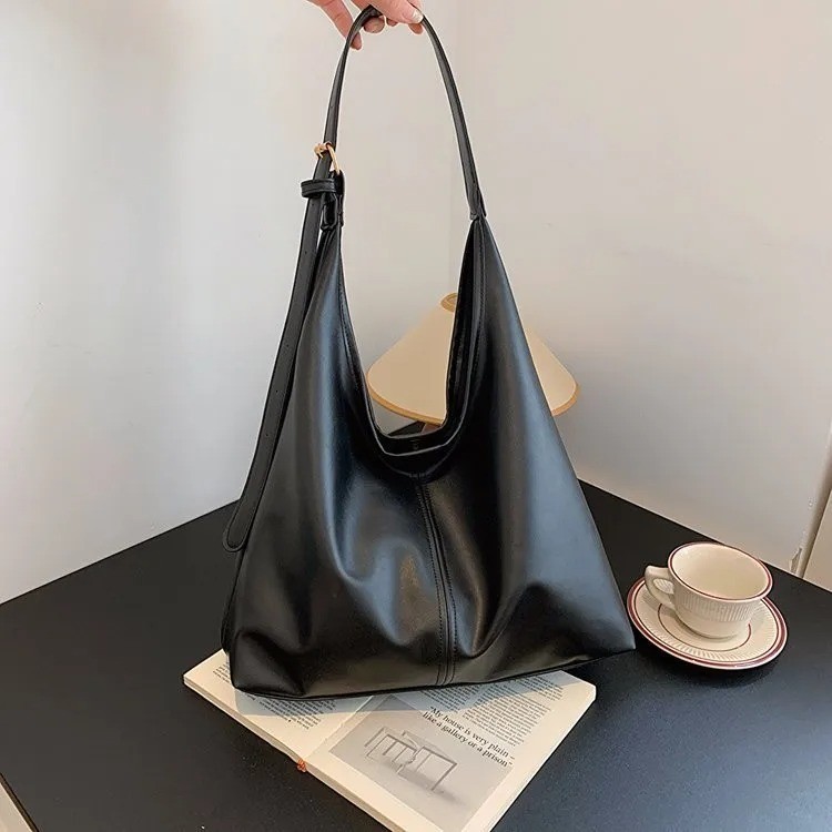 HOMEFISH Women’s Vintage Commuter Tote Bag – Large Capacity Shoulder Handbag