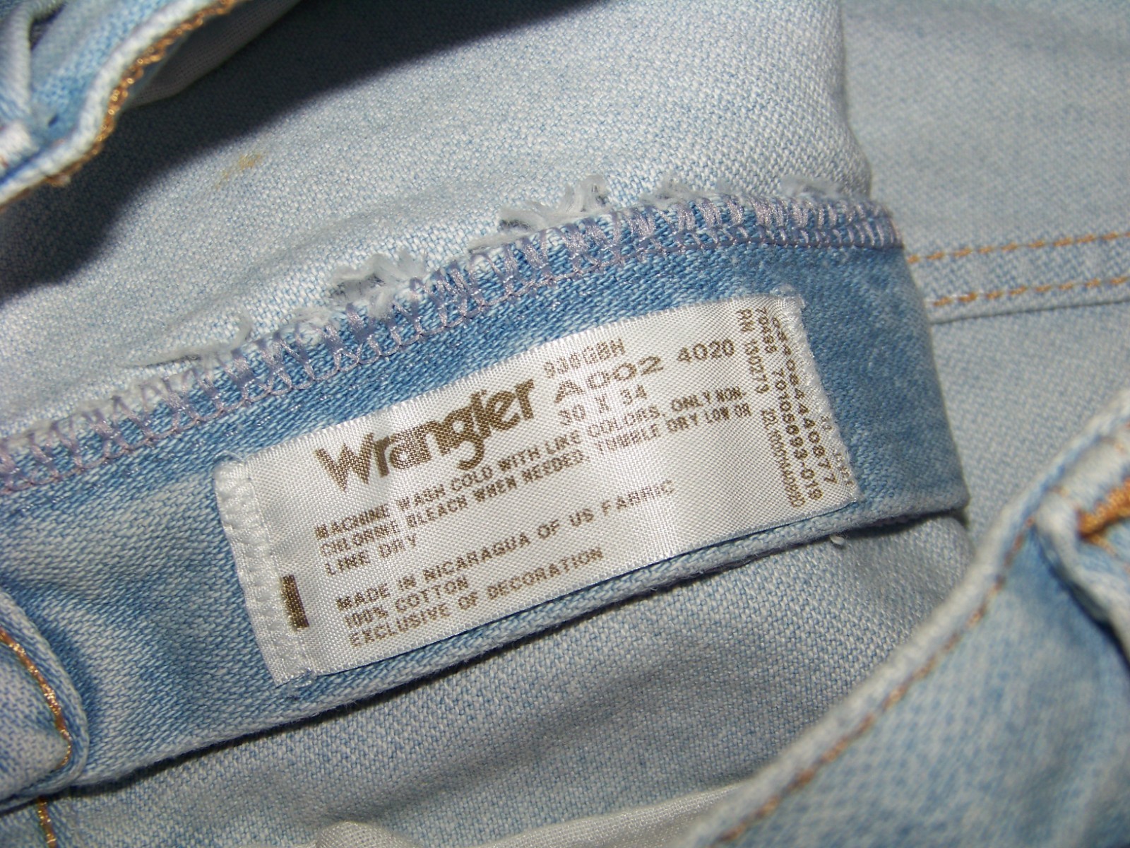 Vintage Wrangler Jeans 936GBH – Size 30 x 34