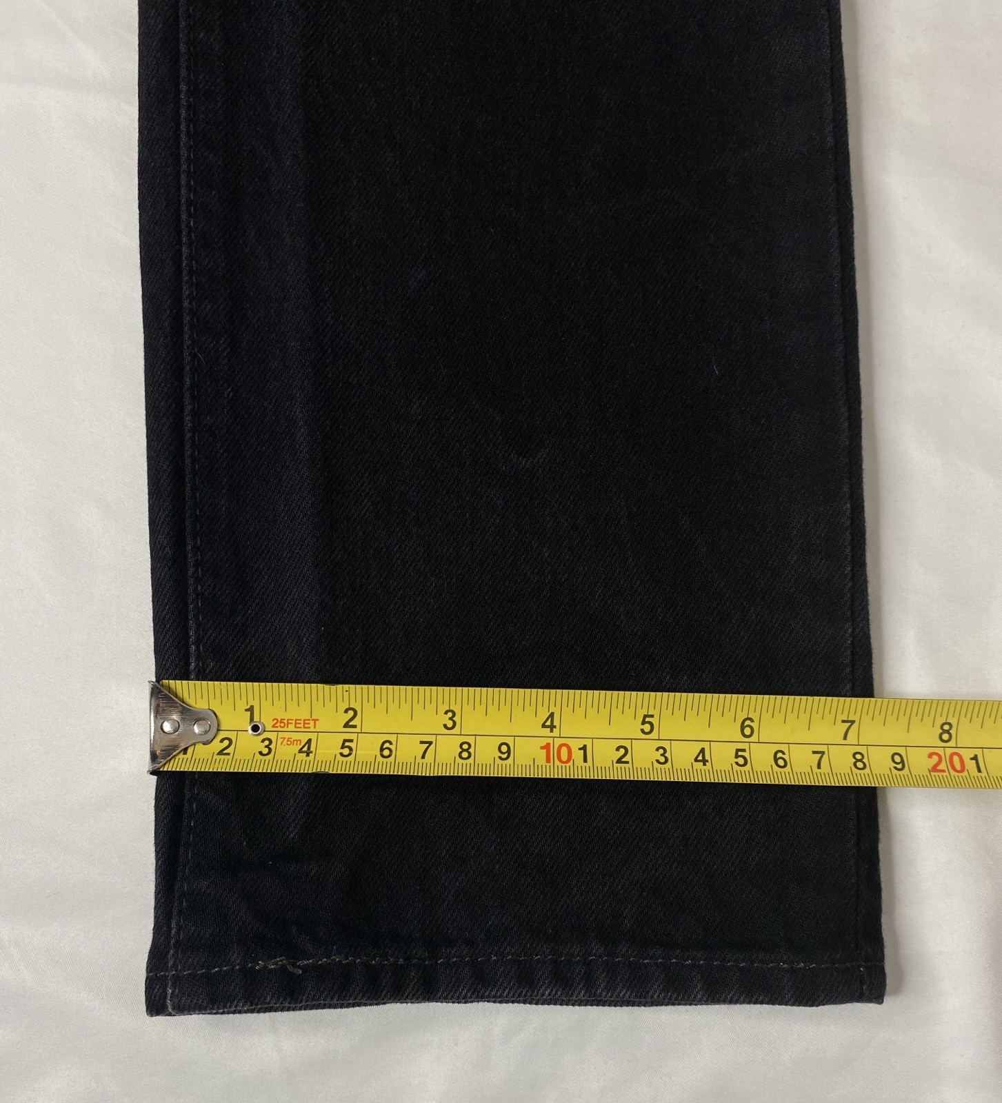 Levis 501 Jeans Mens Size 28×30 Black Original Fit Straight