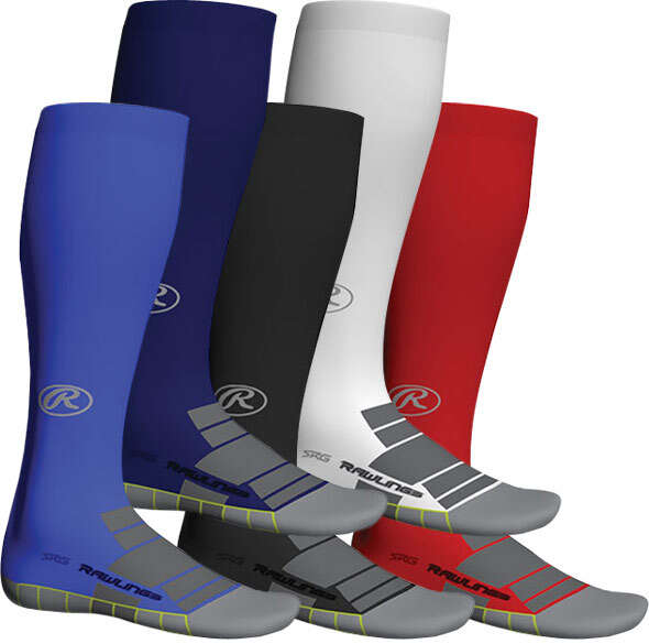 Men’s Knee High Compression Socks 15-20 mmHg Medical Support Athletic Fit