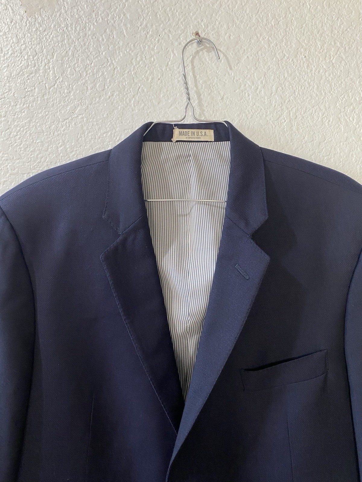 Men’s Todd Snyder Mayfair Fit 100% Wool Two Button Sport Coat Size 44L Worn Once