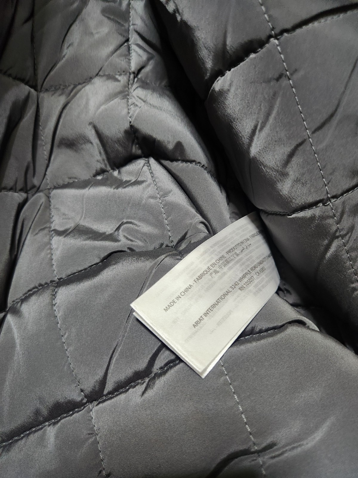 Ariat Rebar Insulated Jacket DuraCanvas Women’s 1X Grey Wind Abrasion Resistant
