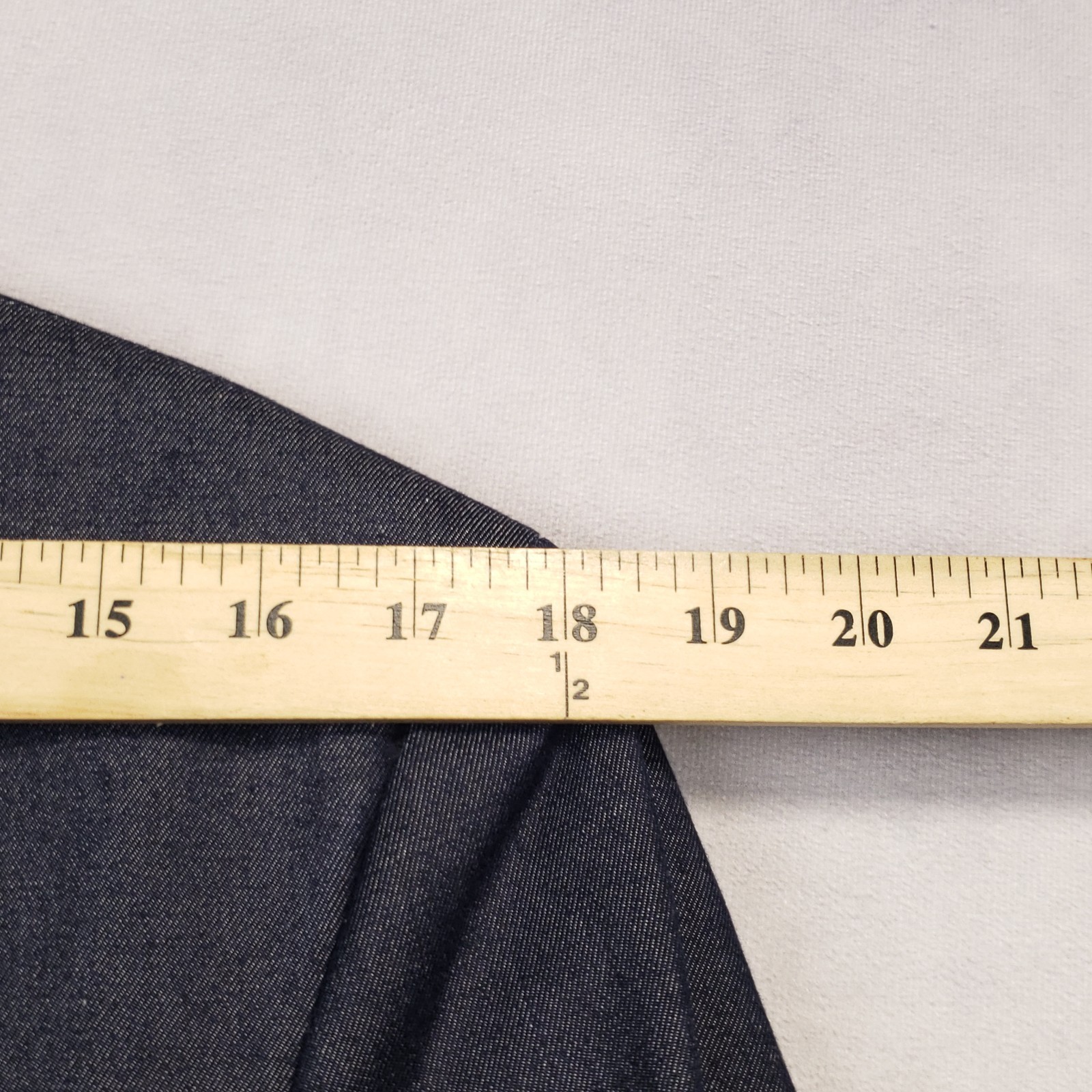 H&M Sport Coat Mens 38R Slim Fit Blue Cotton Chambray Two Button Double Vented