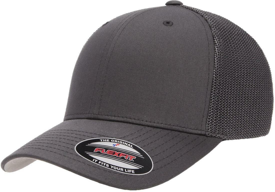Flexfit 6511 Classic Trucker 6-Panel Mesh Back Baseball Hat Cap