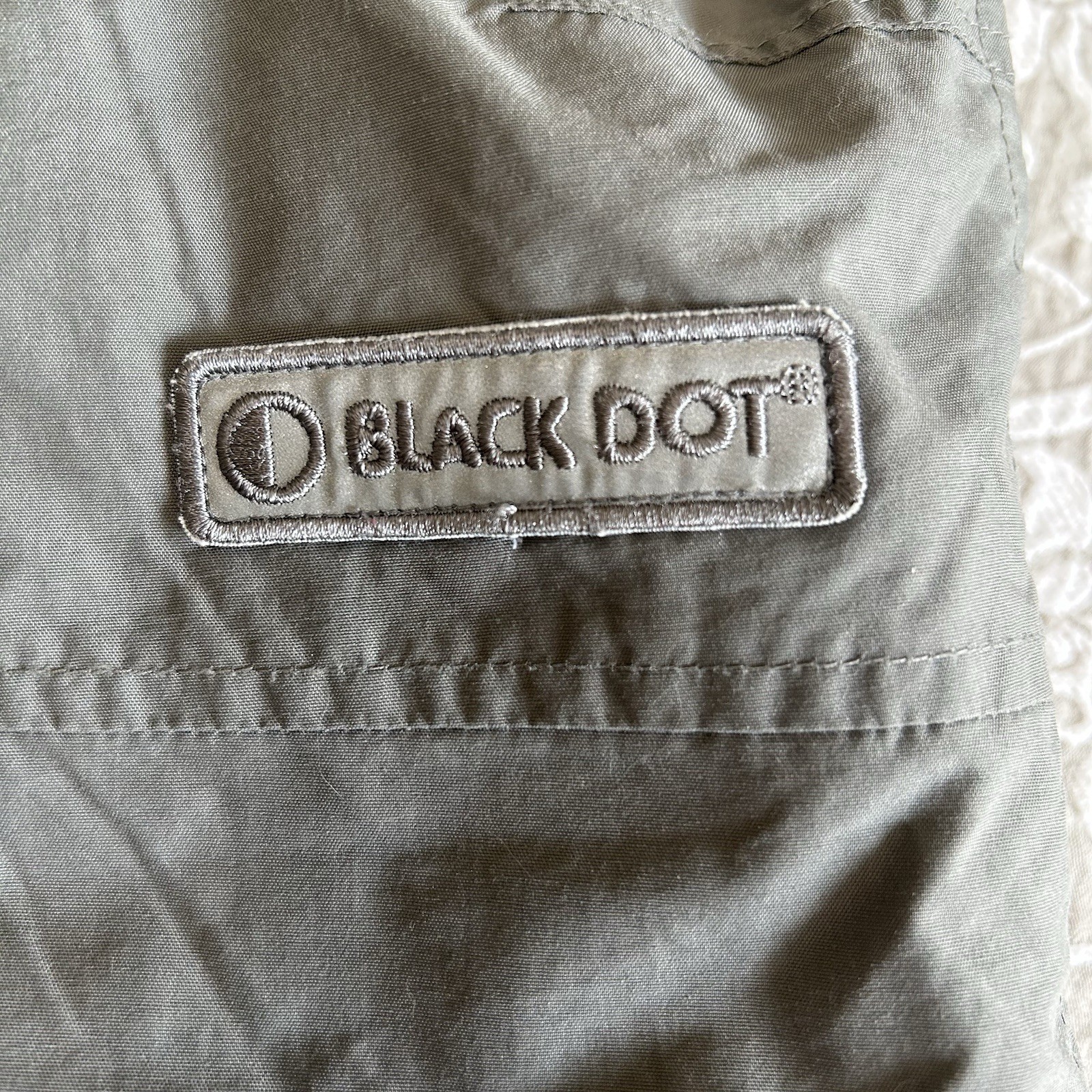 Black Dot Ski Pants Boys L Gray Water Proof Snow Board Insulated Outdoor Youth