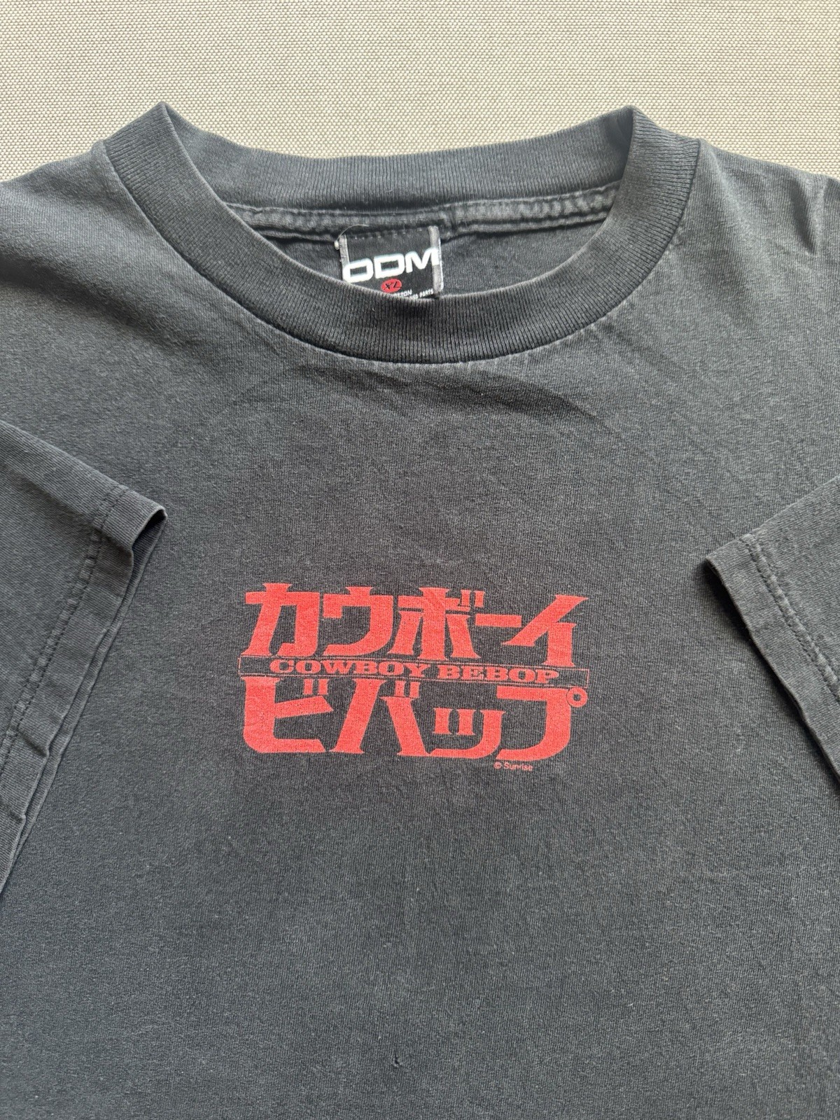 Vintage Cowboy Bebop T-Shirt Anime Spike Spiegal Faye Valentine ODM Size XL