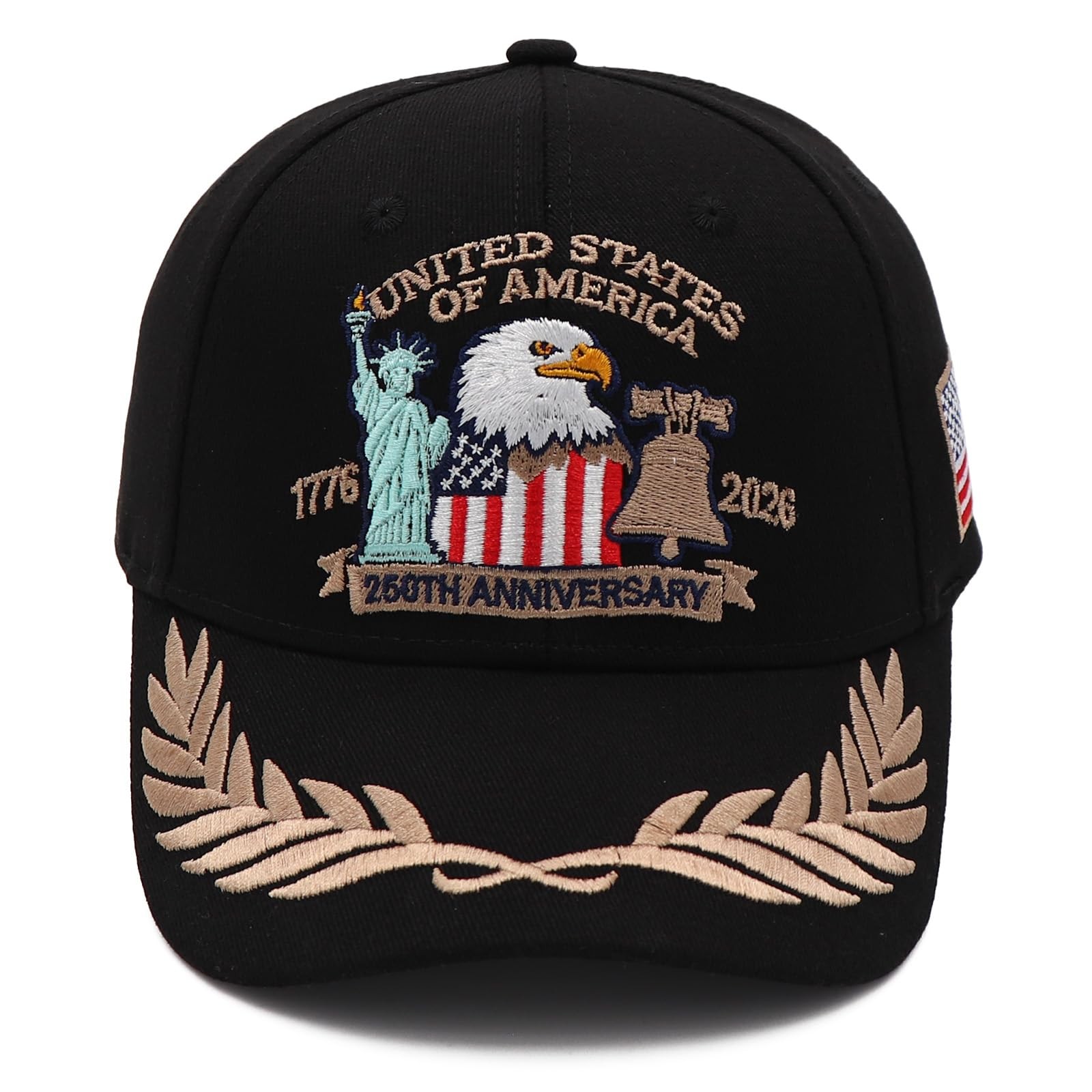 250 Anniversary USA Hat United States 250th Year American Anniversary Hat Pat…