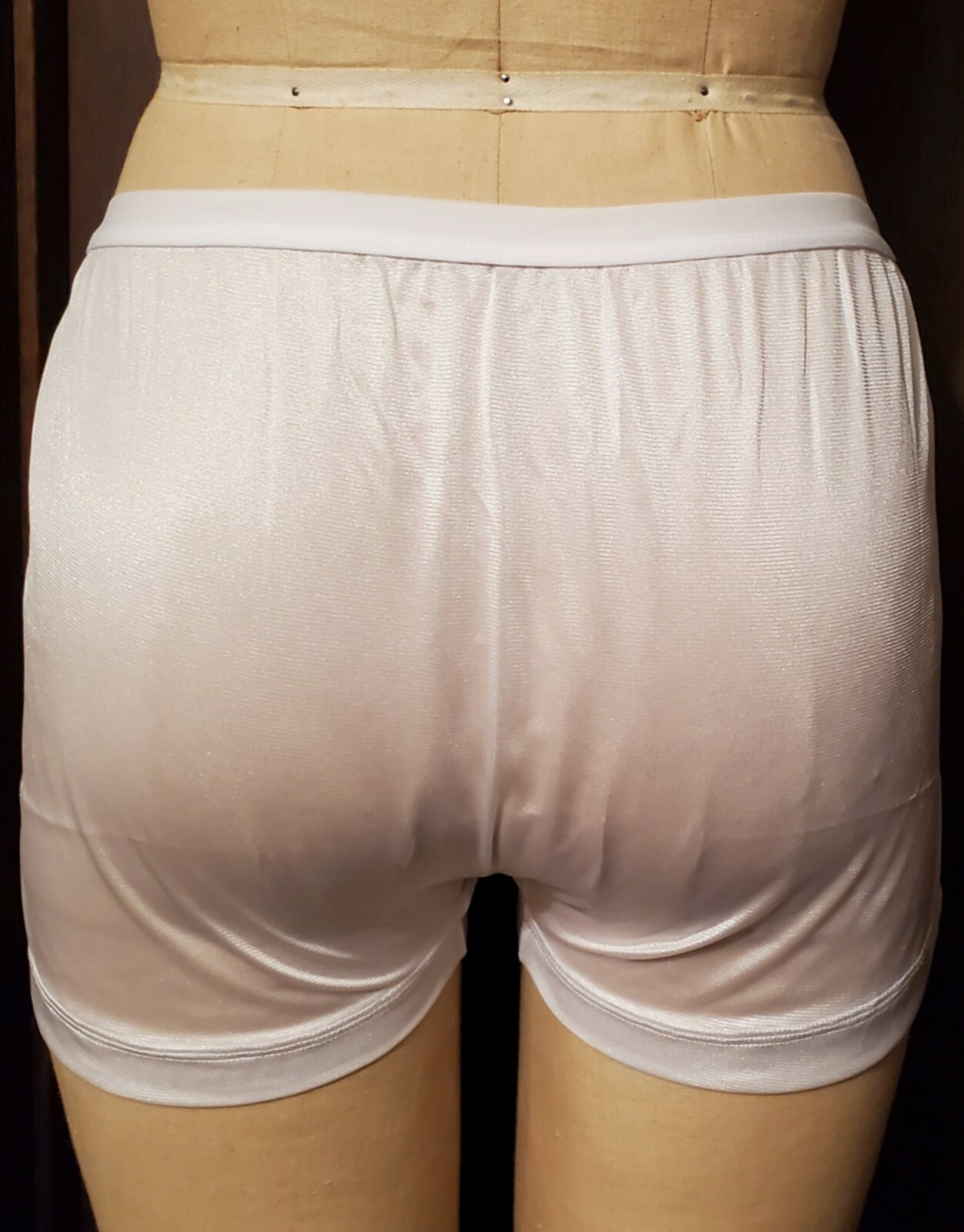 3 Pair Size 8 Daisy Duke Style Assorted 100% Nylon HIP HUGGER PANTIES USA Made