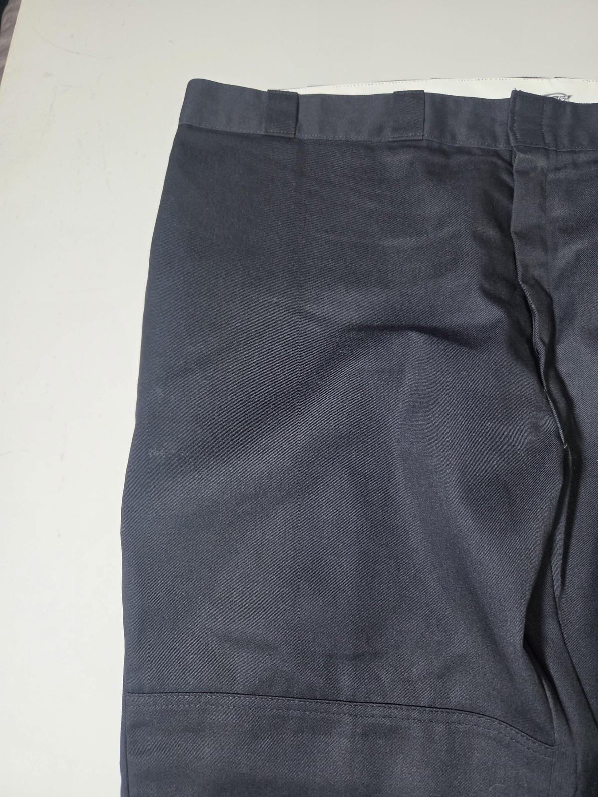 Dickies Pants Mens 50×30 Black Relaxed Fit Workwear Chino Straight Leg