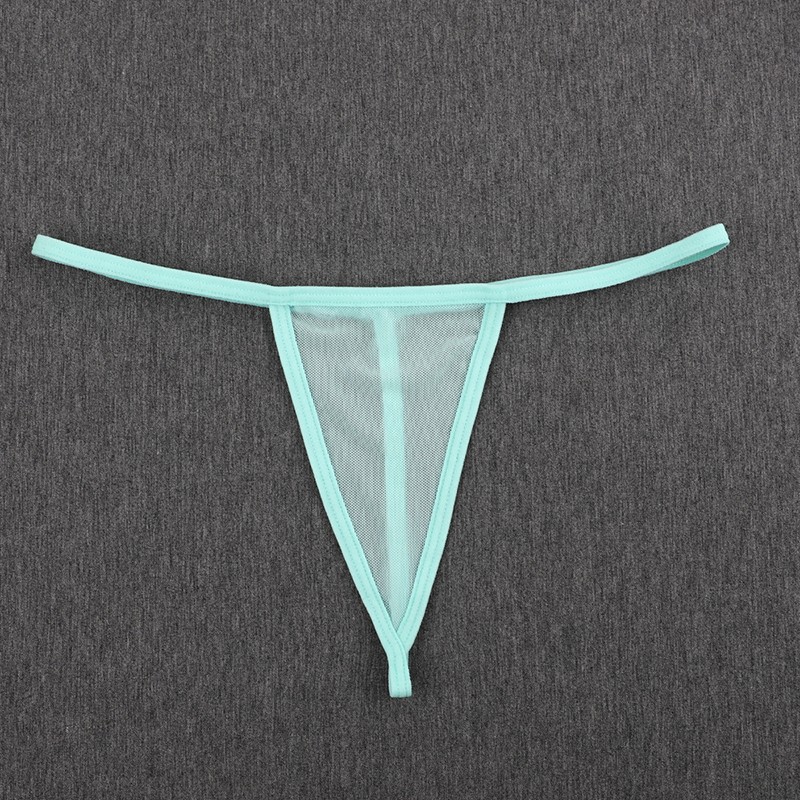 5 Pack Lot Sexy Womens See Through Sheer Panties Thongs G string Underwear Brief