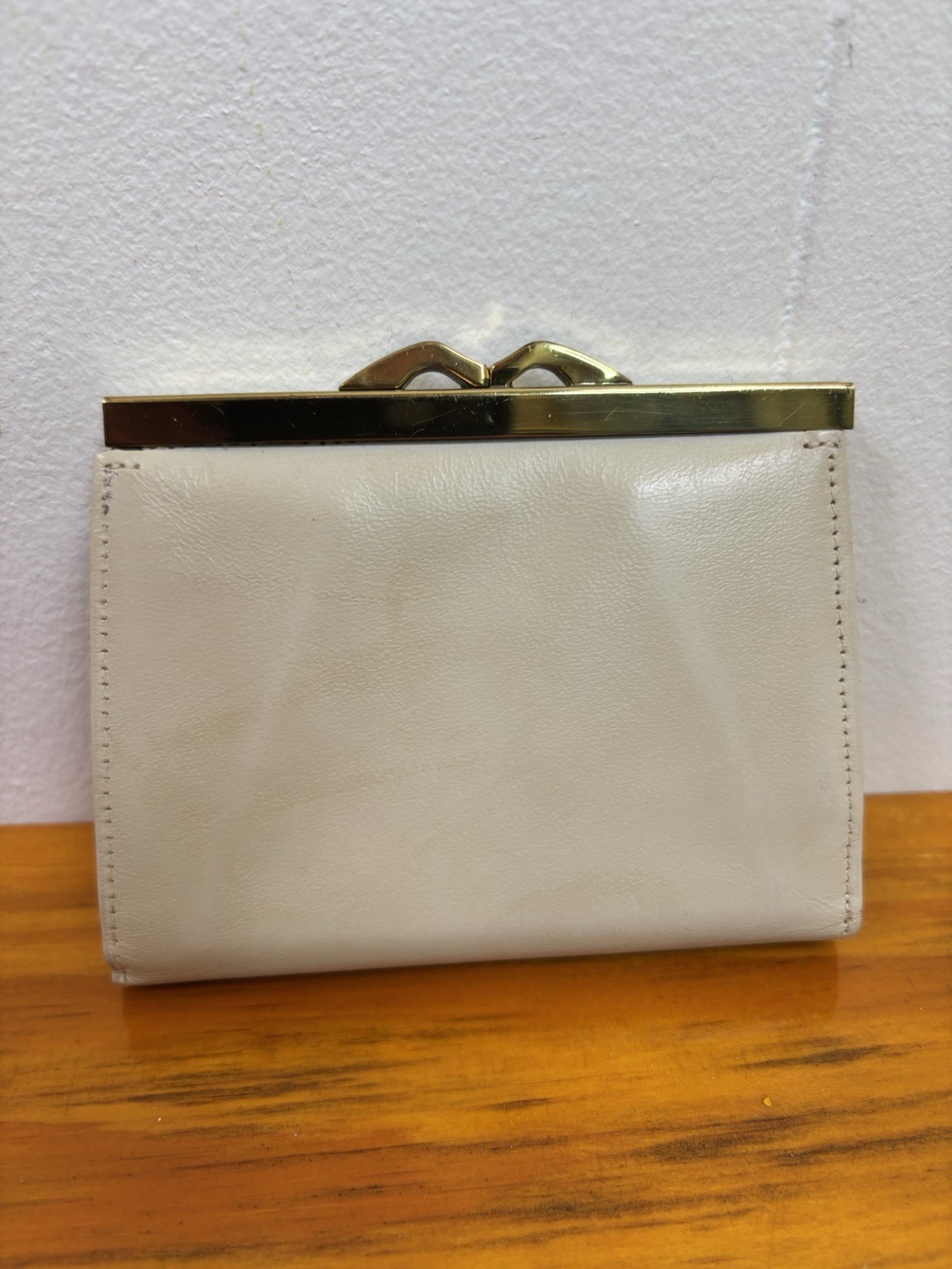 Vintage West Germany Lady Baxter Wallet Clasp Coin Pocket Leather Photo