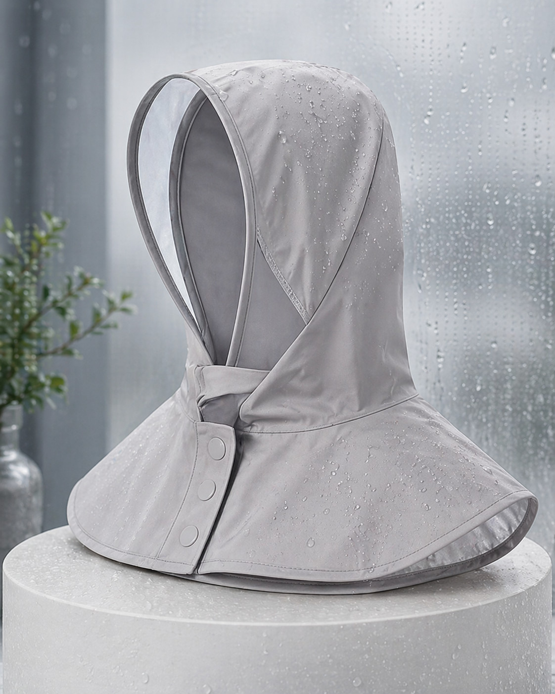 Rain Hood for Women – No More Wet Hair, Waterproof, Anti-Frizz, Stylish Protecti