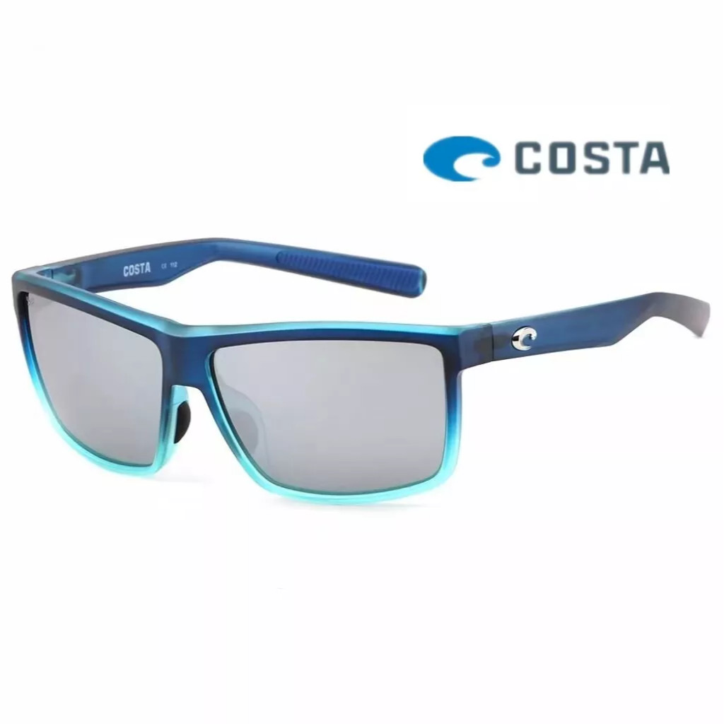 New in box Costa Rinconcito Blue Gradient /Grey Mirror 580p Polarized Sunglasses