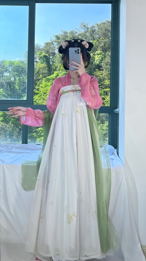 Ancient Traditional Dress Original Hanfu Chinese Tang Dynasty Costumes Fairy