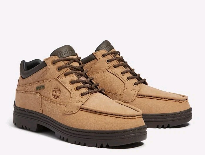 Rare Find ! Timberland Waterproof Heritage Leather Chukka Gore-Tex Boots Sz 9.5