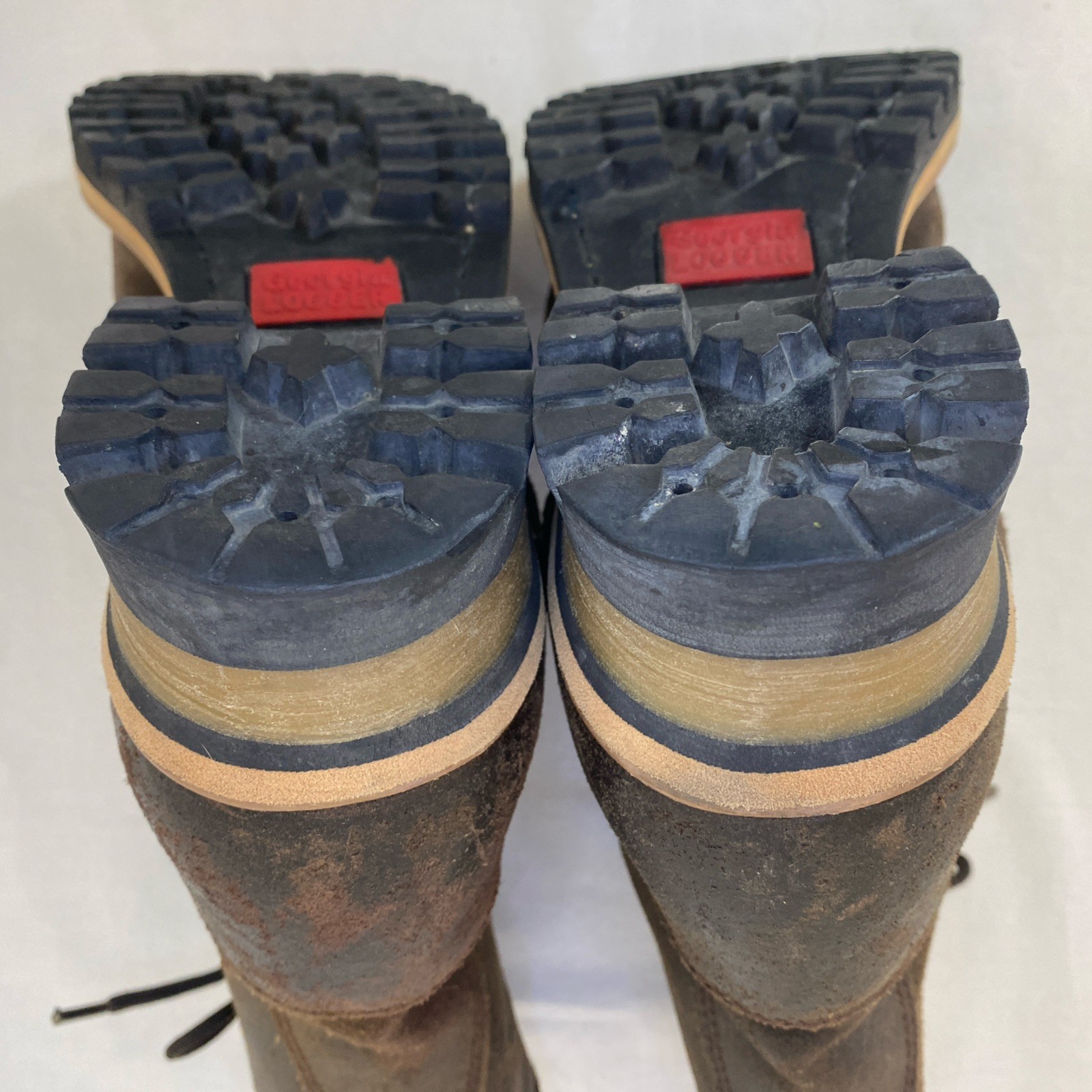 Georgia Boot 6.5 E Logger Split Leather Lug Sole G8223T Steampunk Cosplay