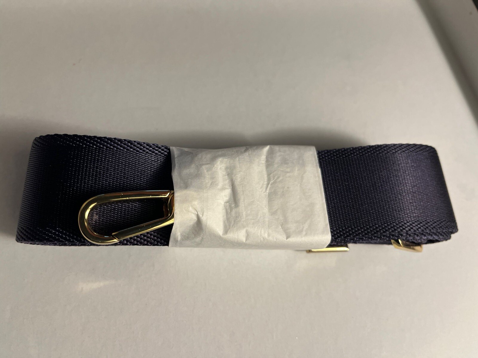 Blue Bag Strap Nylon Handbag Belt Adjustable Shoulder Replacement New