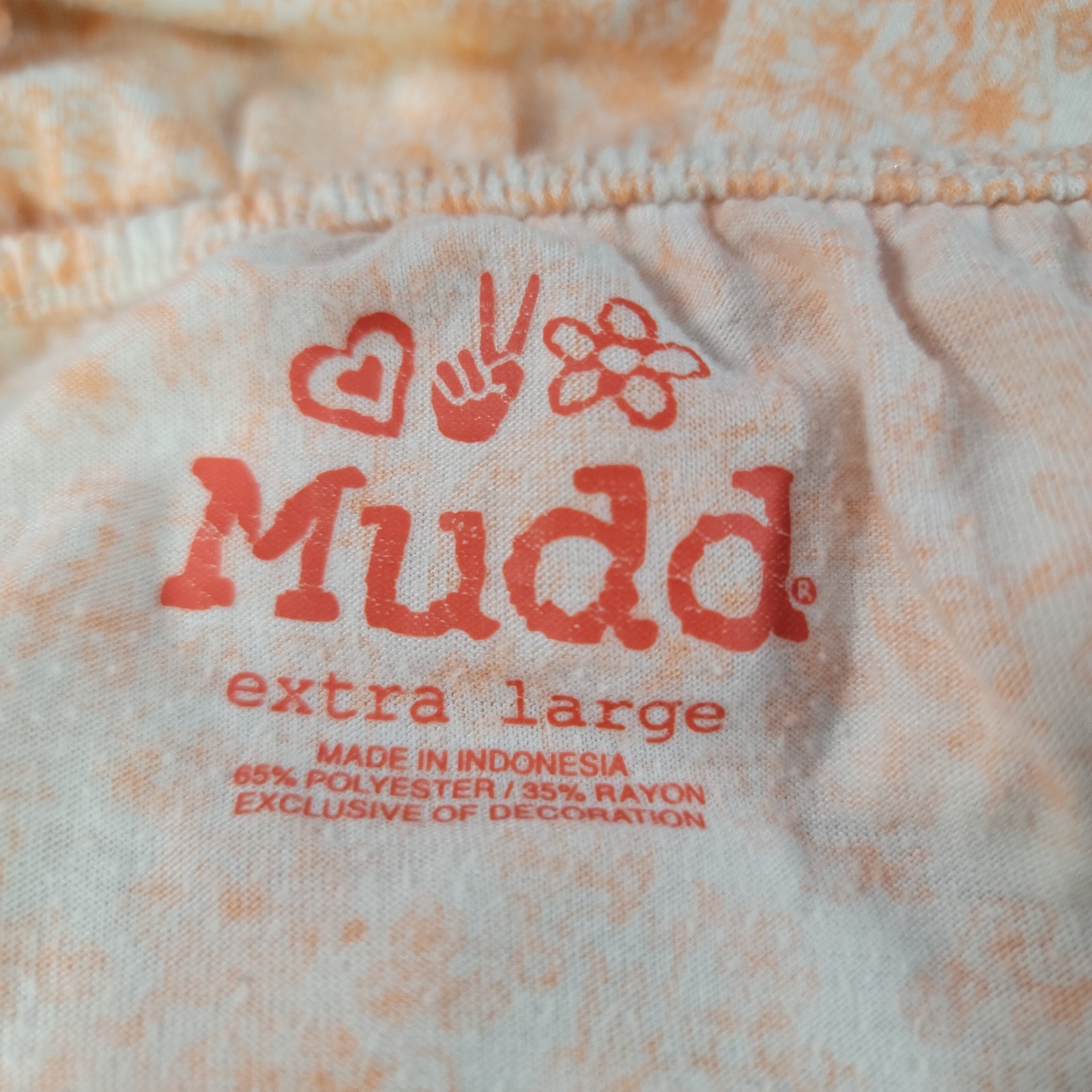 Mudd Y2K Vintage Babydoll Cami Tank Top Extra Large Peach Fairy Lace Ruffle