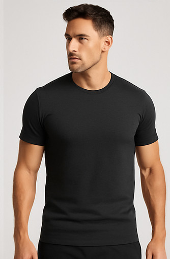 True Classic Men’s Crew Neck T-Shirts 6 Pack Combo Size L New No Tags