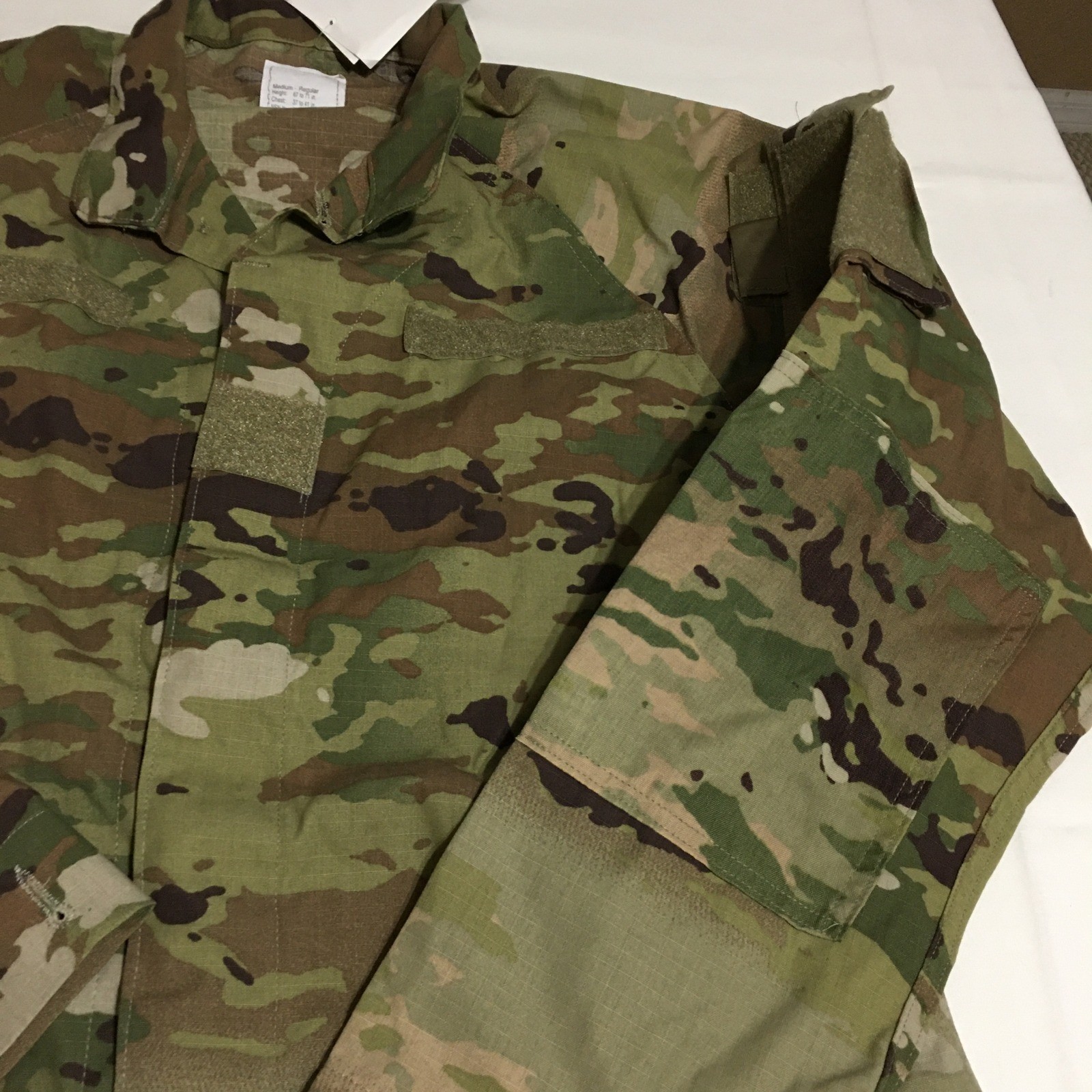 Coat Improved Hot Weather Combat Uniform IHWCU ACU OC Medium Regular Camo NWT