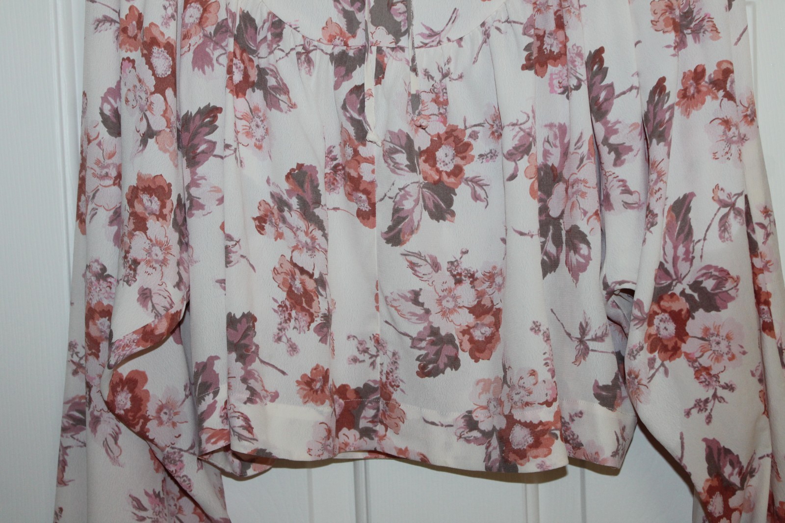 Christy Dawn Sophie Top NWT Cropped Floral Romantic Prairie Cottagecore Boho M/L