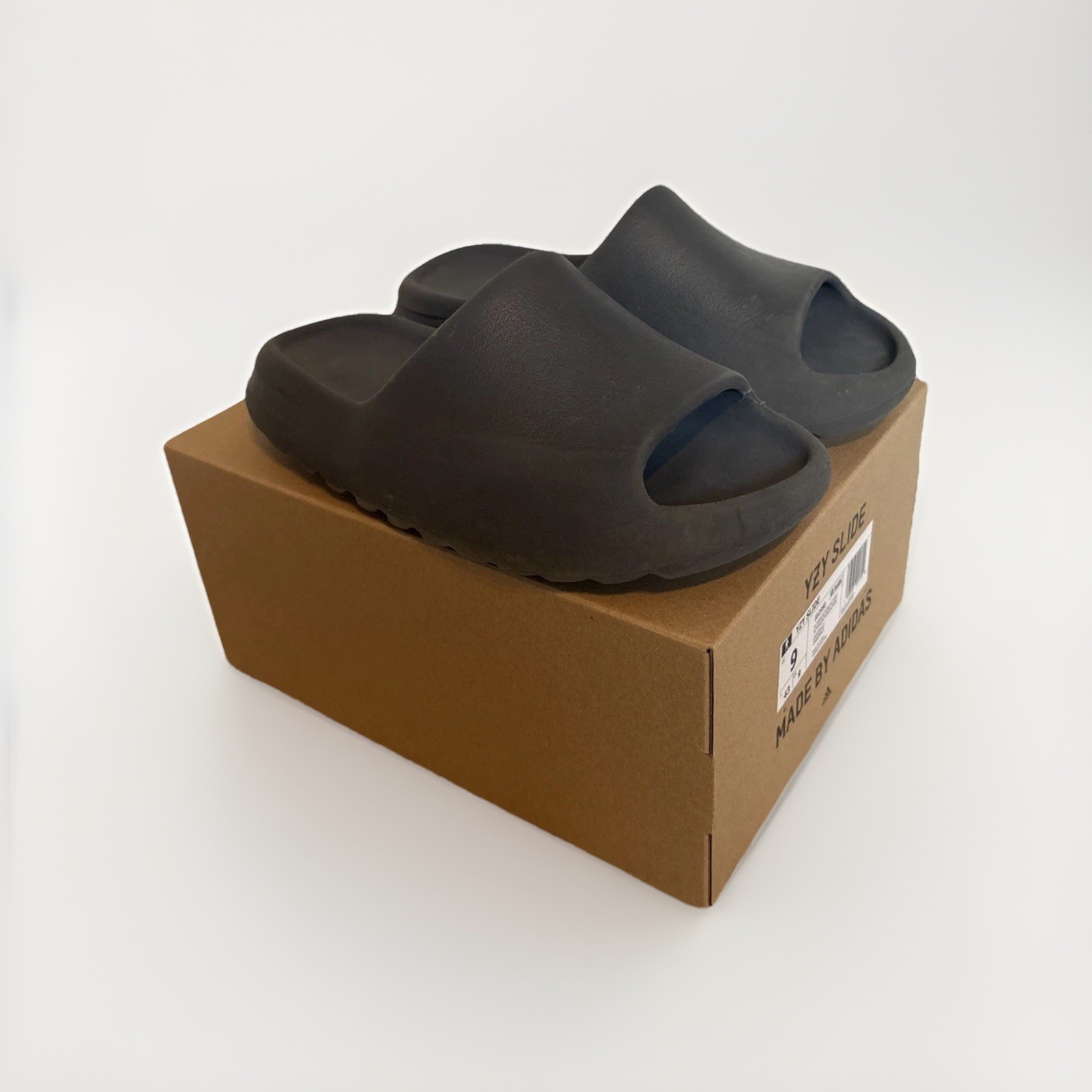 OG adidas Yeezy Slide Onyx Size 9 Original Box Included