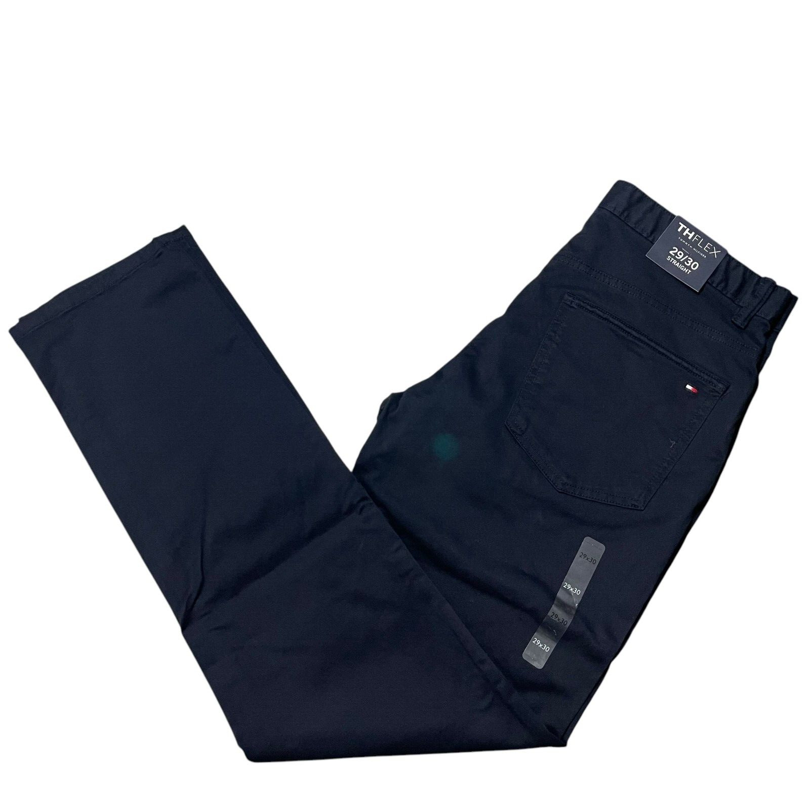 NWT Tommy Hilfiger Men’s Stretch Twill Straight Fit Pants Slimmer Hip and Thing