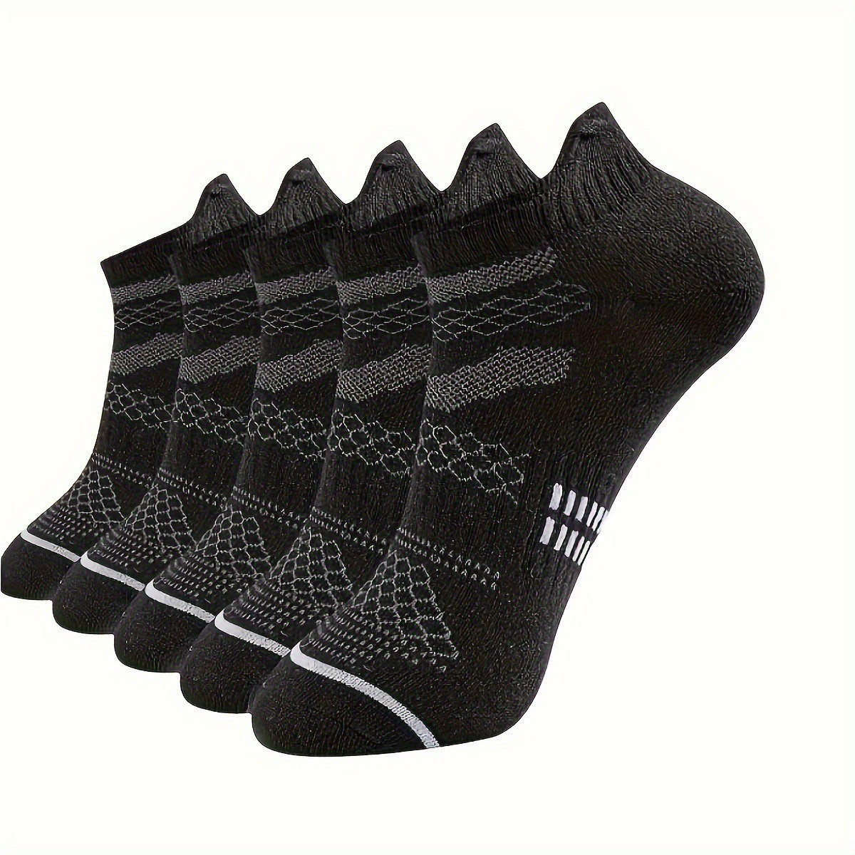 Men Ankle Sock Low Cut Sport Athletic Solid Classic Casual Work Plain Work 3Pack