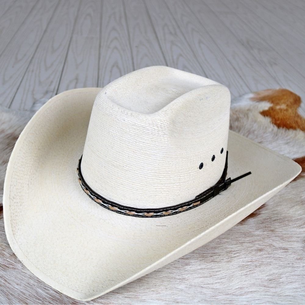 Stetson Square Palm Leaf Cowboy Hat