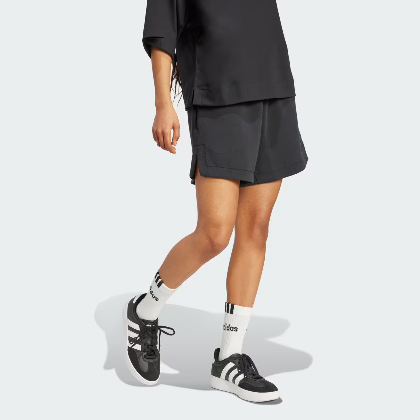 adidas women Soft Lux Loose Shorts