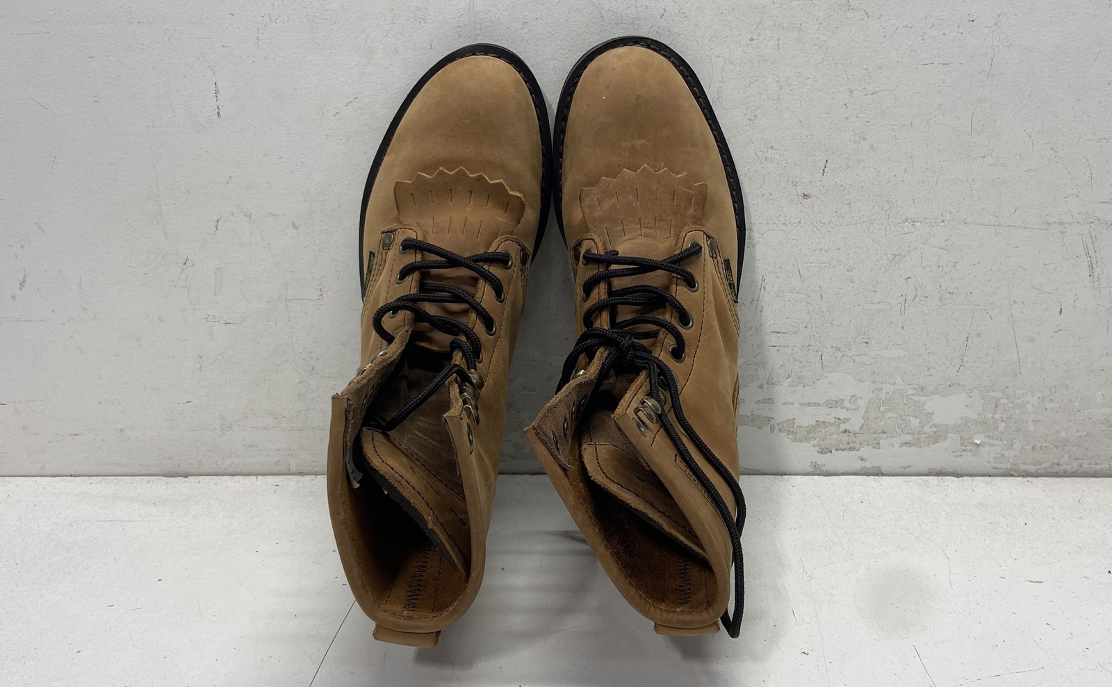AdTec Tan Water Resistant Oil Tanned Leather Packer Work Boots Women’s Size 7