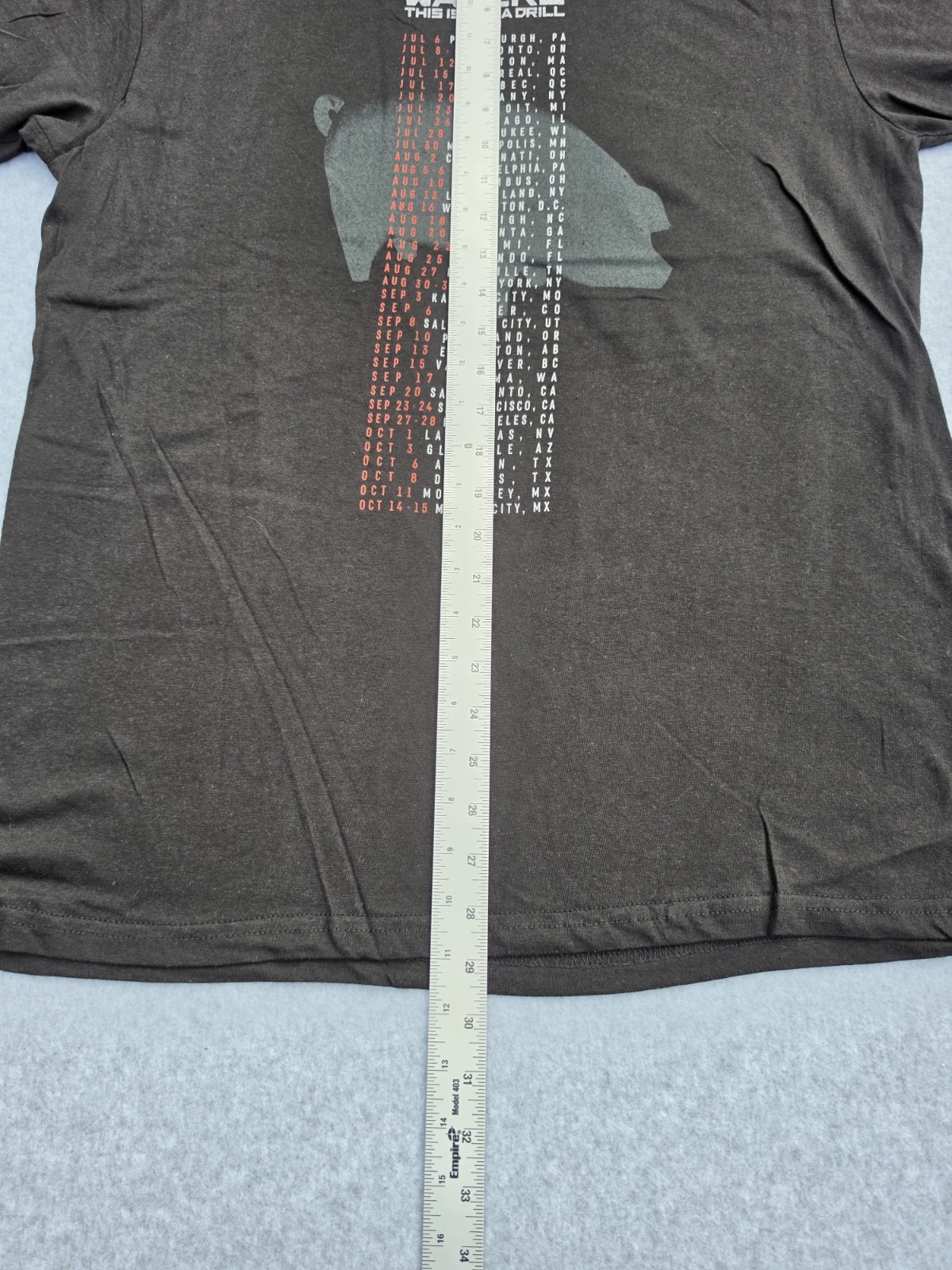 Roger Waters This Is Not A Drill 2022 Size large T Shirt NWOT