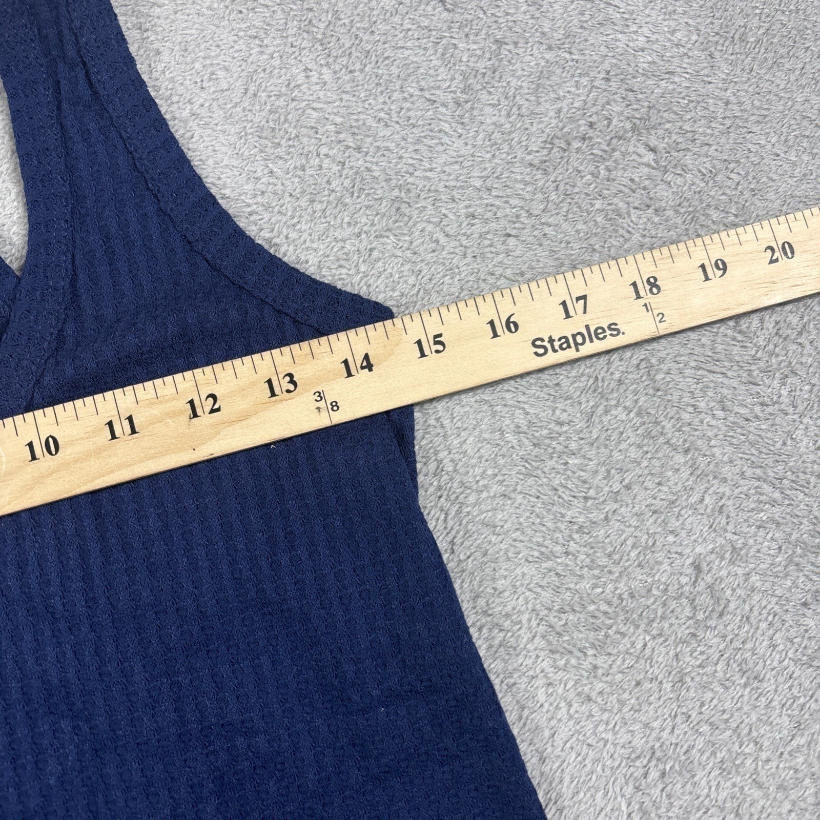 Socialite Nordstrom Waffle Knit Racerback Marsala Scoop Neck Tank Size XS New