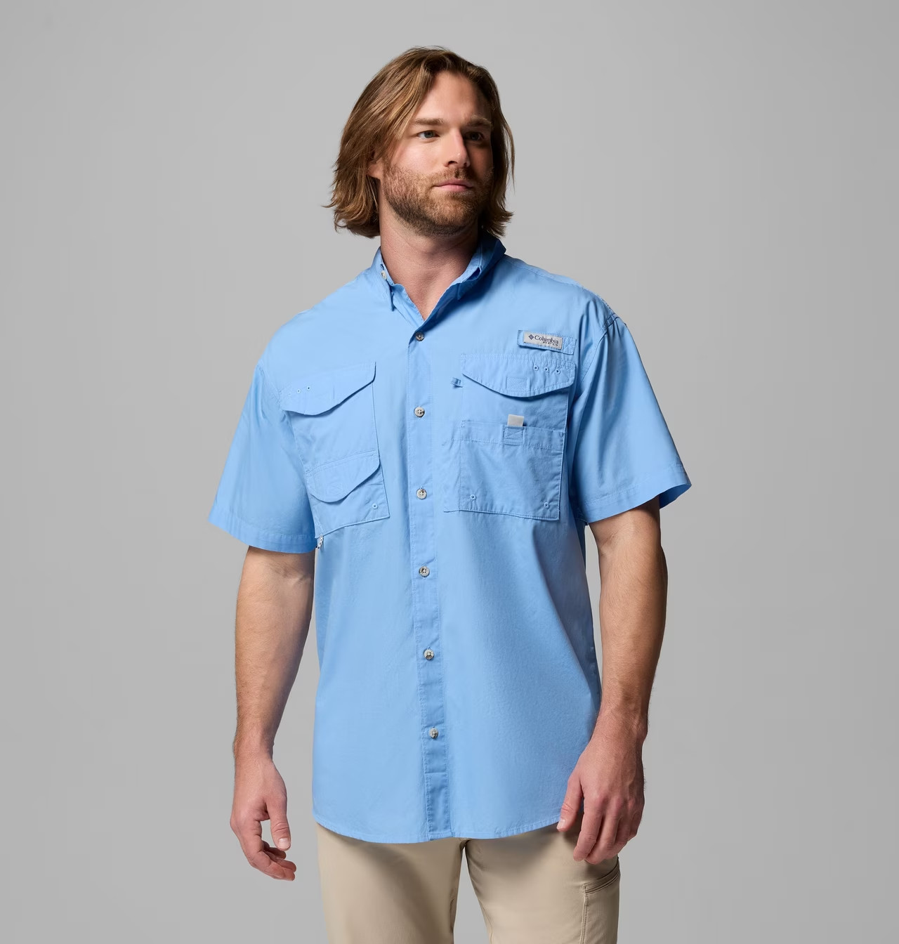 Columbia PFG Bonehead Men’s Short Sleeve Fishing Shirt Cotton