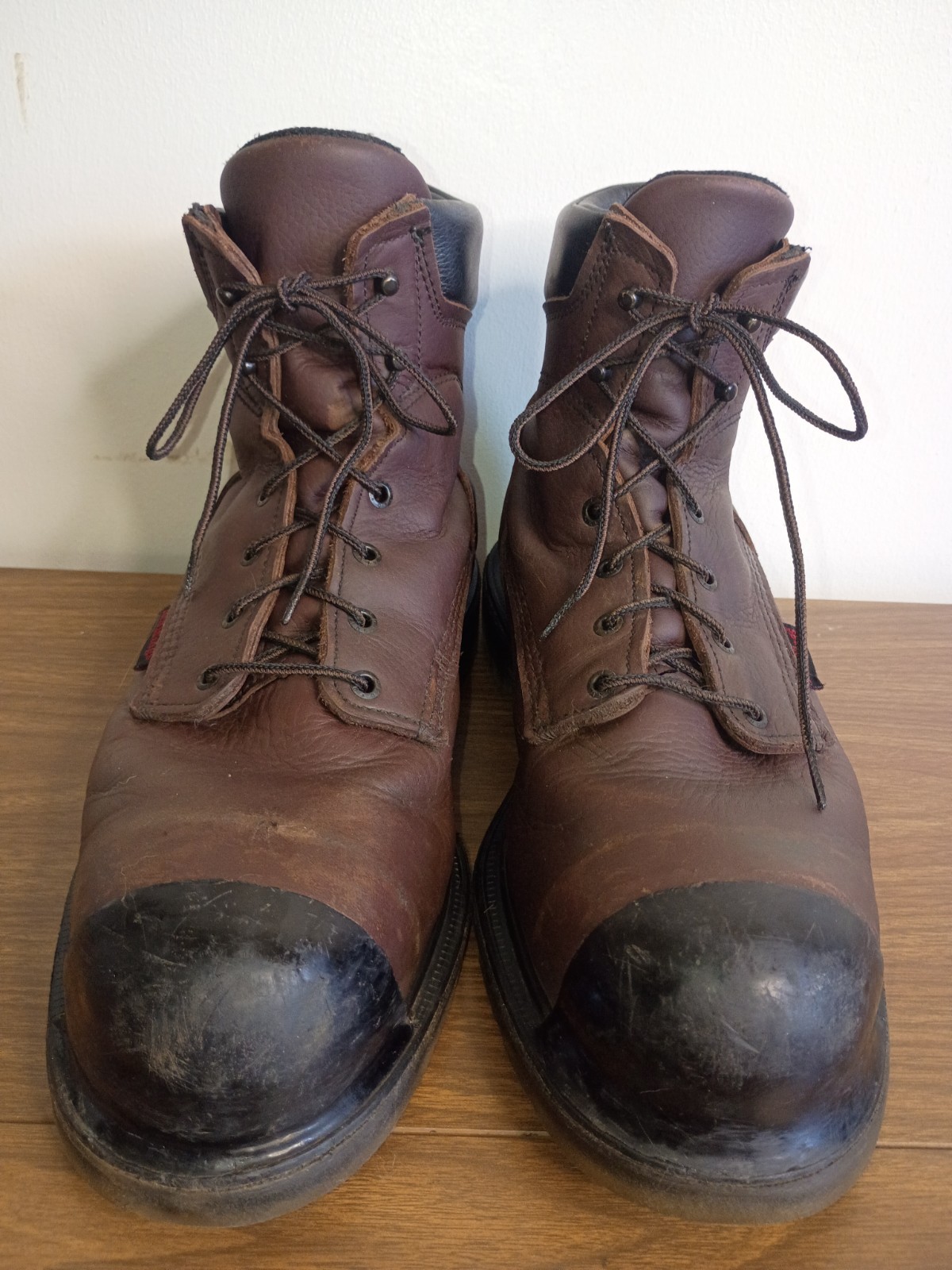 RED WING Sz. 14US/48EU 2240 SuperSole Safety Rated Work Boot w Tuff Toe App