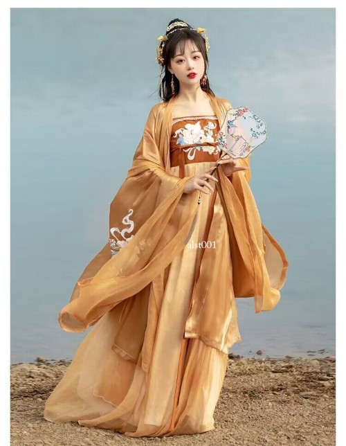 Hanfu Dress Women Ancient Chinese Traditional Hanfu Halloween Cosplay Costume